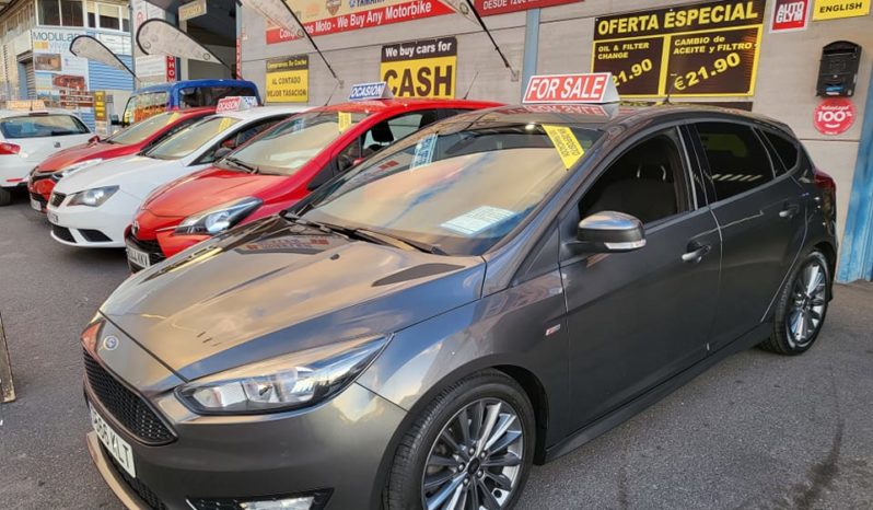 Ford Focus 1.0 Turbo 125cv ST Line, 2018, one owner with only 74,000km, full ST line extras, navigation, parking cameras, air-conditioning etc, sold with 1 year guarantee, asking 12,995e. 100%no deposit finance available. Tel 922 736451