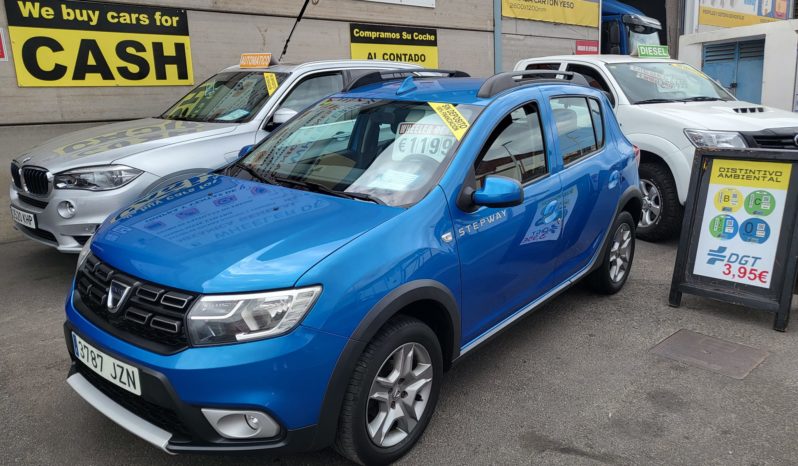 Dacia Sandero , year 2017, only 28,000km, music, air-conditioning etc sold with 1 year guarantee, asking 11,995e, 100%no deposit finance available. Tel 922 736451