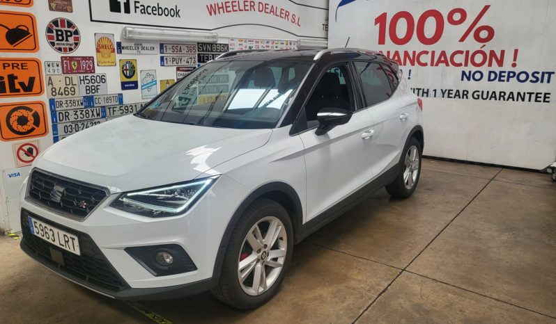 Seat Arona 1.0 turbo, 110cv, year 2021, only 48,000km, music, air-conditioning, parking cameras, navigation etc, sold with 1 year guarantee, asking 18,995e. 100% no deposit finance available. Tel 922 736451