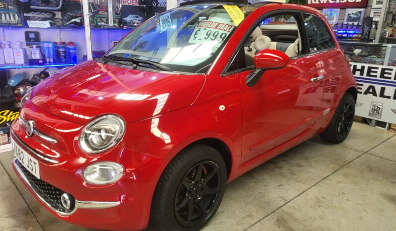 AUTOMATIC Fiat 500c, 1.2 cabriolet, year 2016, 86,000km power folding soft top, Automatic gears, music, air-conditioning etc, sold with 1 year guarantee, asking 9,995e, 100% no deposit finance available. Tel 922 736451