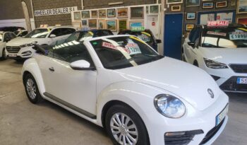 VW Beetle cabriolet 1.2 TSi, year 2017, one owner with 109,000km, power folding soft top, touch screen music with App-Connect, air-conditioning etc, sold with 1 year guarantee, asking 12,995e. 100%no deposit finance available, tel 922 736451