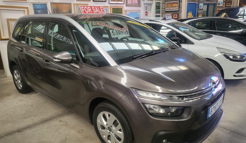 7 seats Citroen Grand C4 Picasso 1.2 pure tech live, year 2017, one owner with 94,000km music, air-conditioning, 7 seats etc, asking 10,995e. 100% no deposit finance available. Tel 922 736451
